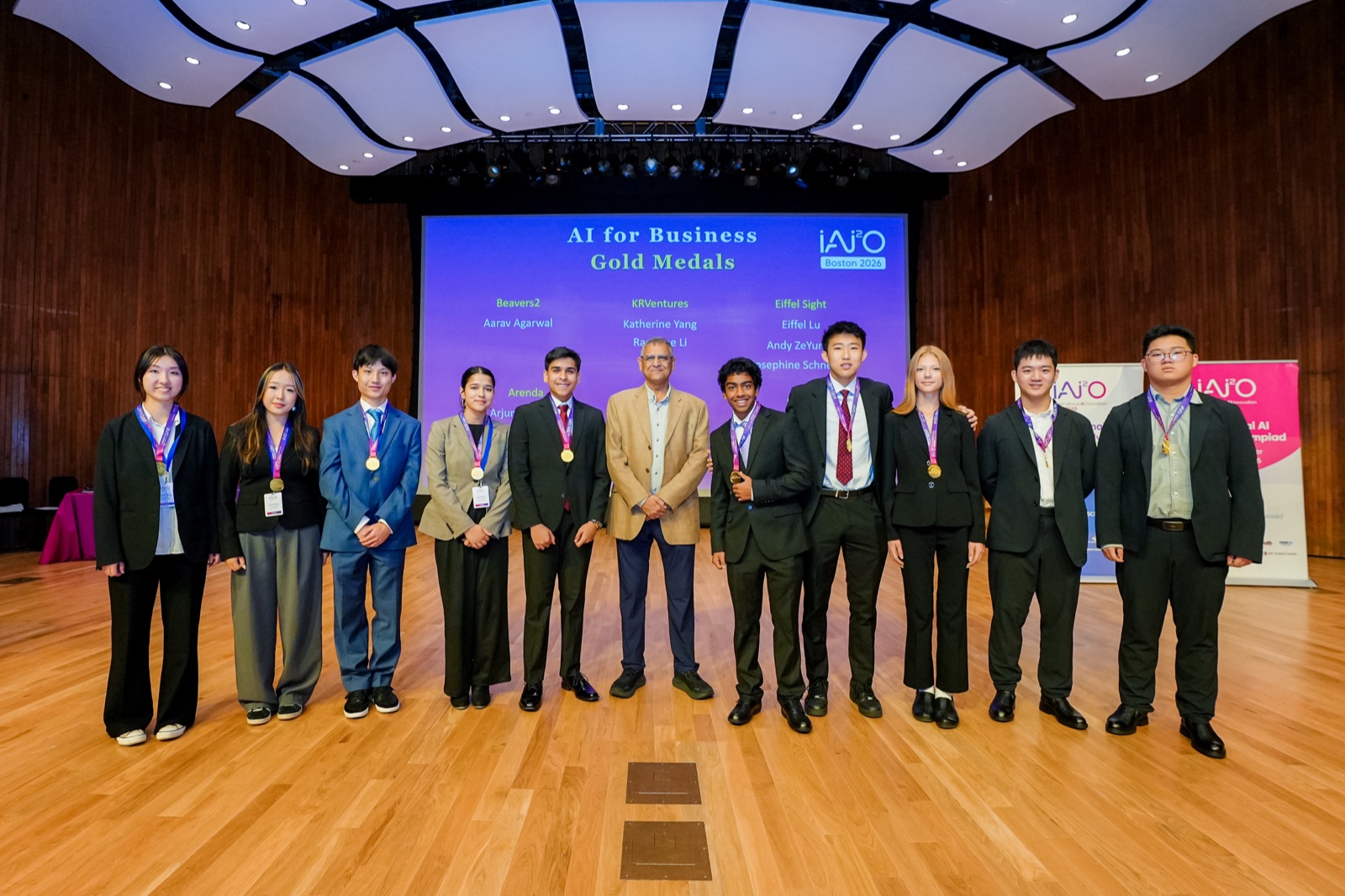 AI for Business Gold Medalists at the 2026 IAI2O Global Final
