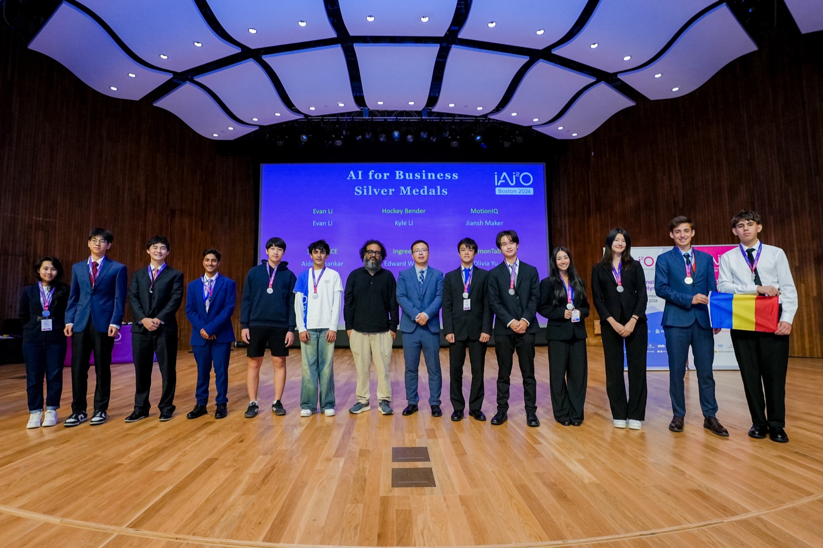 AI for Business Silver Medalists at the 2026 IAI2O Global Final