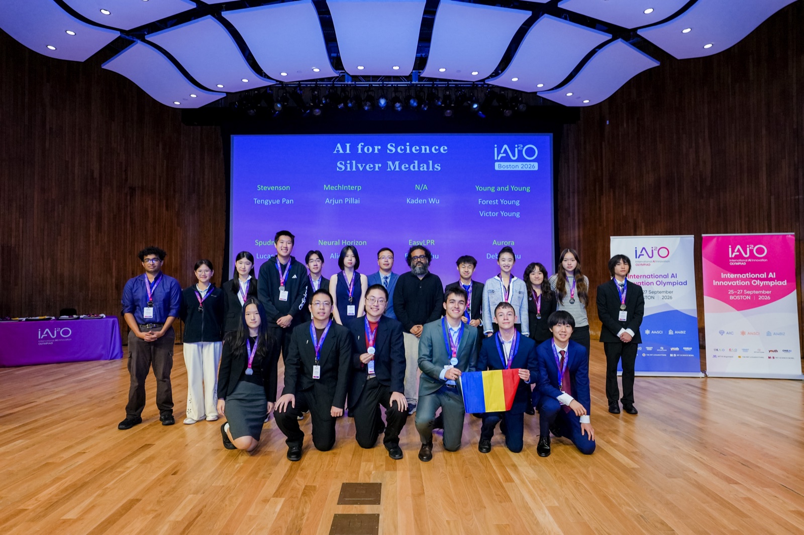 AI for Science Silver Medalists at the 2026 IAI2O Global Final
